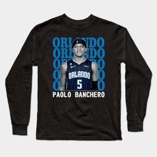 Orlando Magic Paolo Banchero 5 Long Sleeve T-Shirt